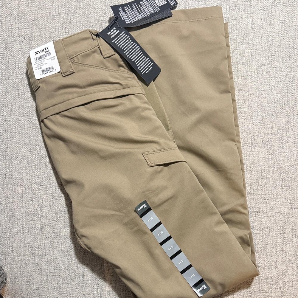 Vertx Women's Tan Cargo Pants